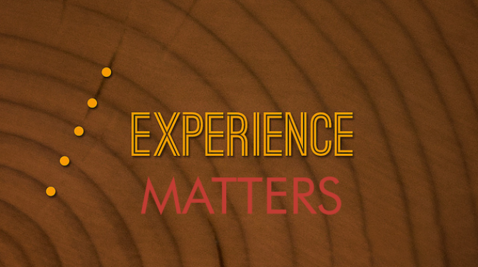 experience matters